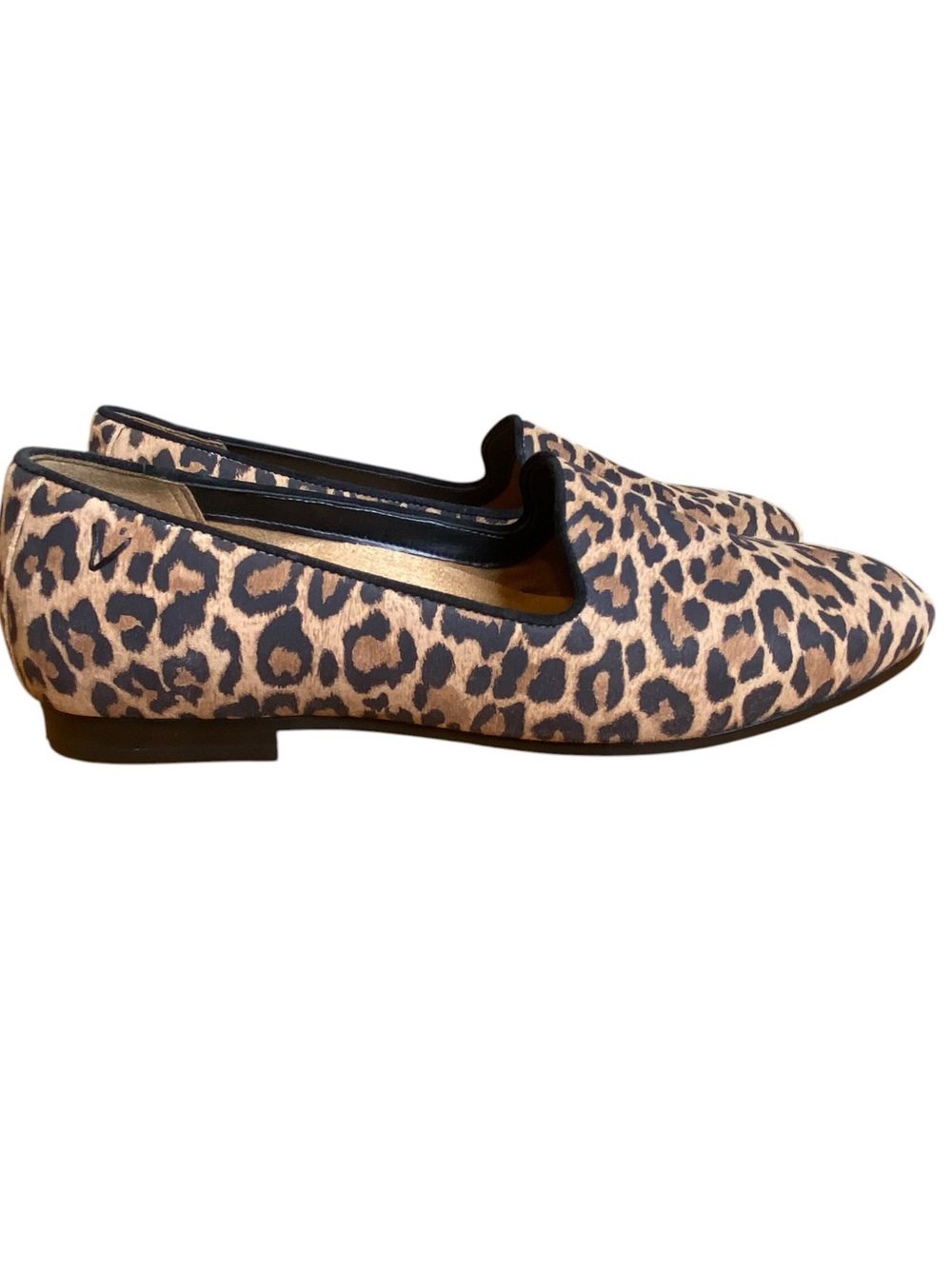 Vionic Willa ll Animal Printed Suede Loafer Flats size SZ 7.5 arch support